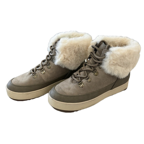 Women's Koolaburra by UGG Gray Boots Size 8 - Picture 2 of 7